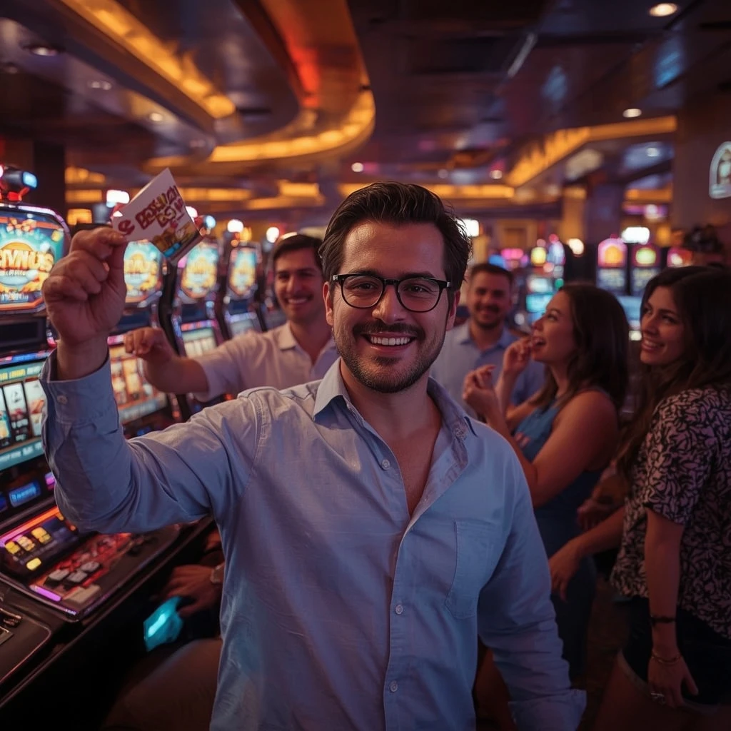 a person with a casino bonus BOOI CASINO