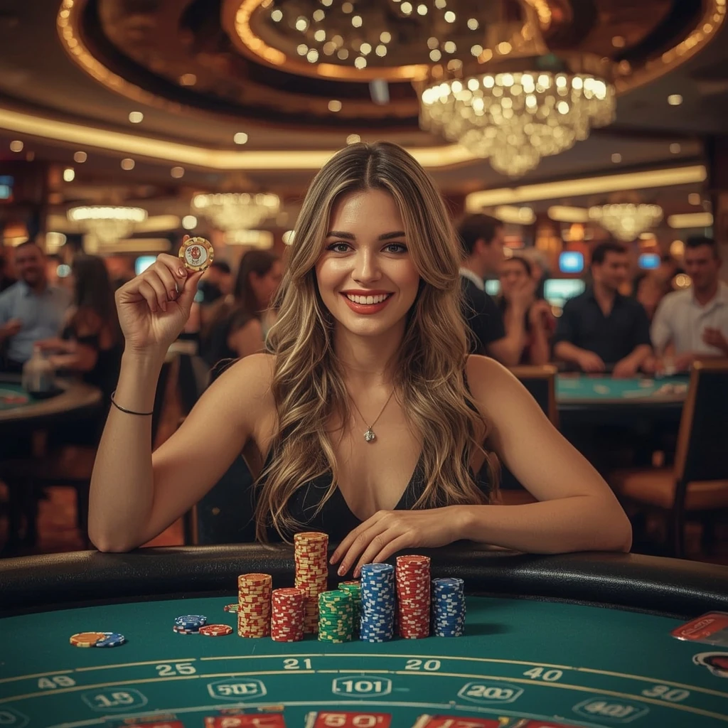 bonus in a man's hands at BOOI CASINO